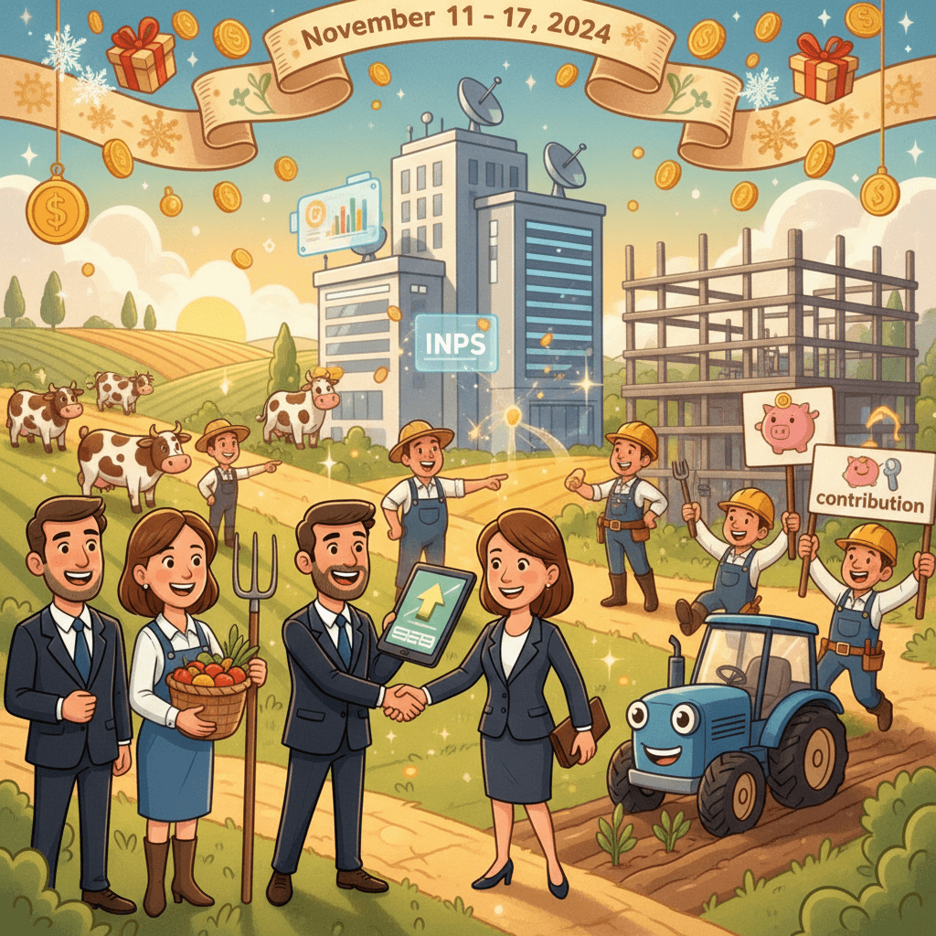 Le Novità Normative della Settimana: Opportunità e Incentivi per le Aziende dal 11 al 17 Novembre 2024