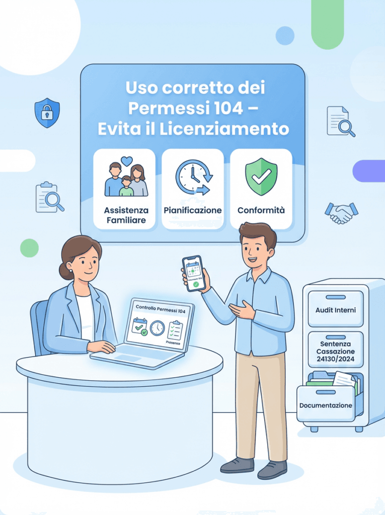 Permessi 104 e Licenziamento: Il Decisivo Ruolo della Cassazione e dei Controlli Aziendali