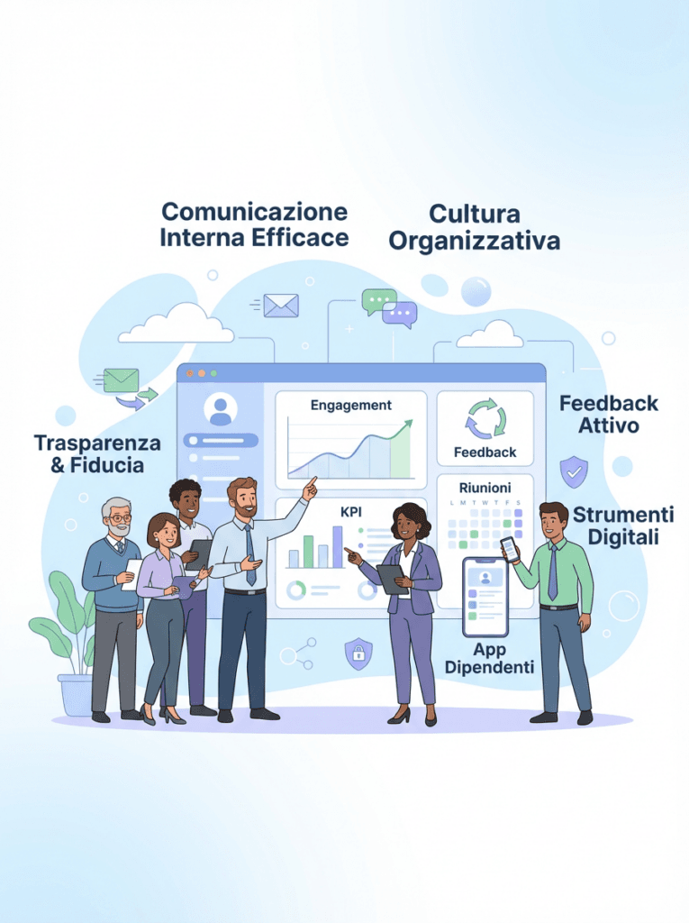 Comunicazione Aziendale e Cultura Organizzativa: Strumenti e Strategie per un Ambiente di Lavoro Coeso e Conforme