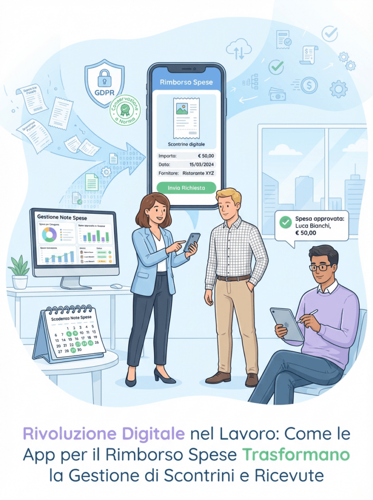 Rivoluzione Digitale nel Lavoro: Come le App per il Rimborso Spese Trasformano la Gestione di Scontrini e Ricevute