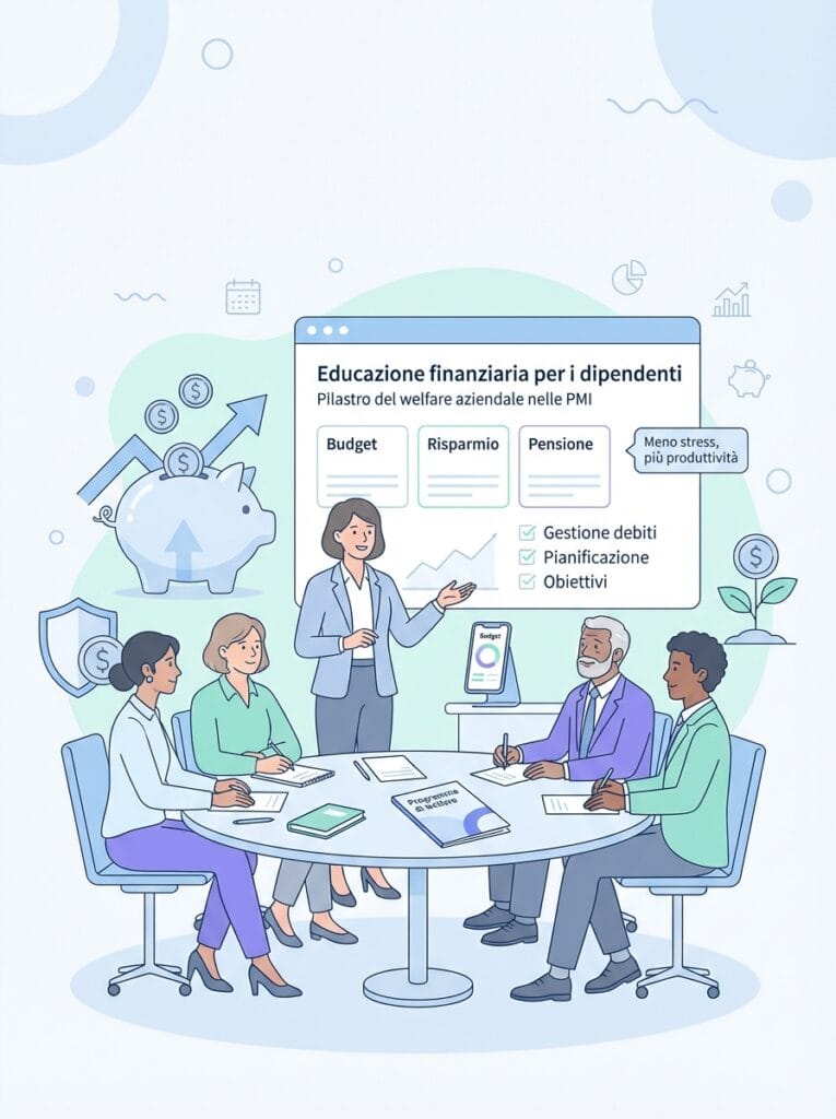 Educazione finanziaria per i dipendenti: un pilastro del welfare aziendale nelle PMI