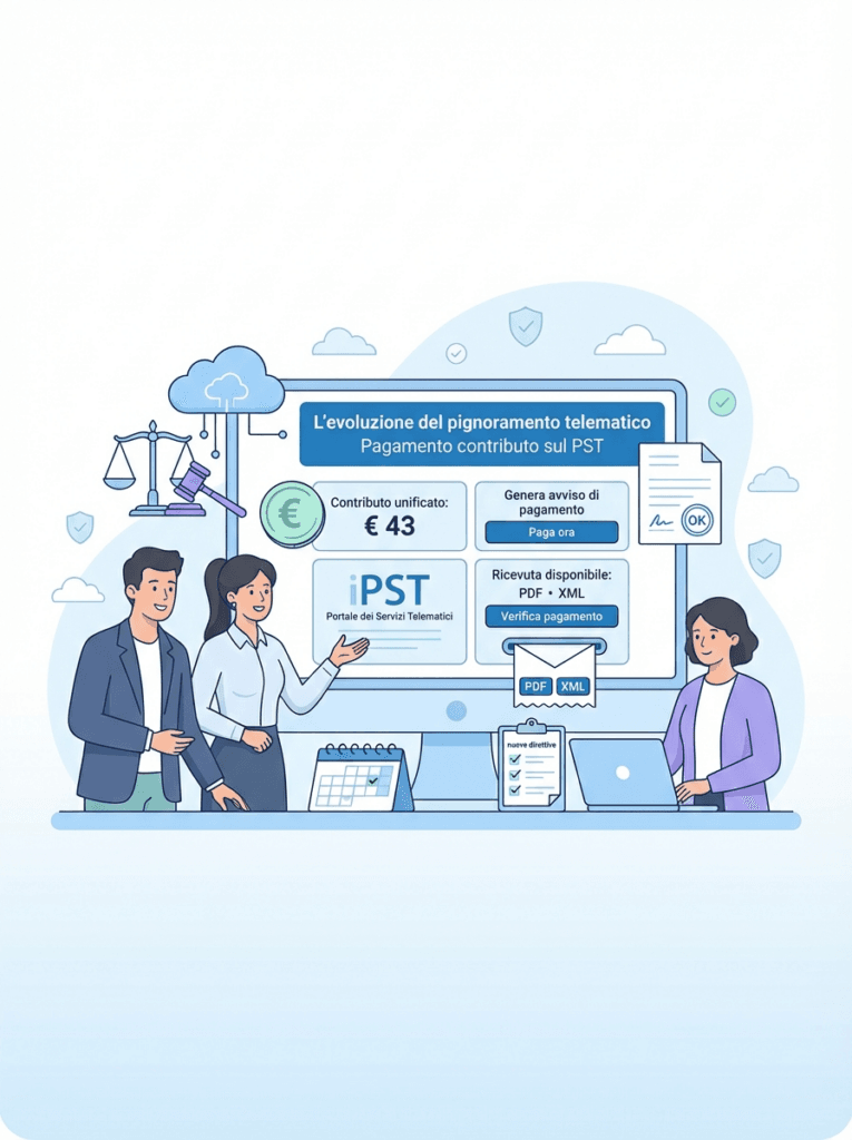 L'evoluzione del pignoramento telematico: nuove direttive e pagamento dei contributi sul PST!