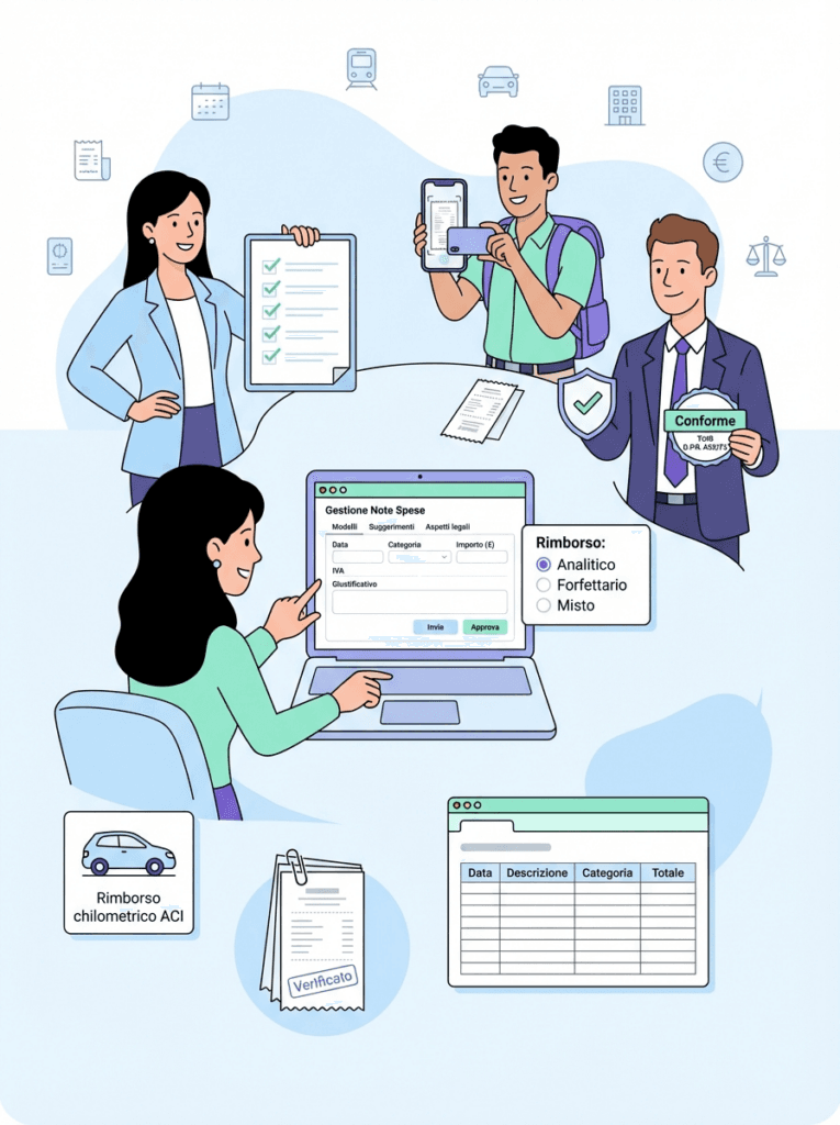 Guida Completa alla Gestione Note Spese: Modelli, Suggerimenti e Aspetti Legali