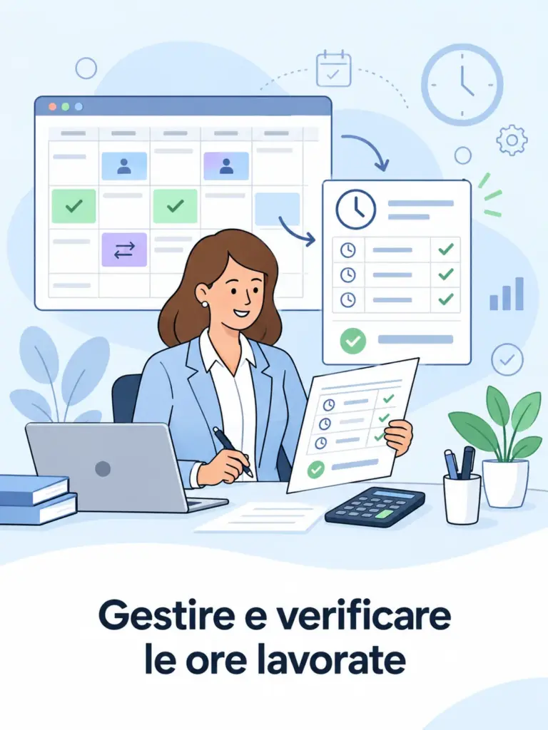 Gestione ore lavorate: come evitare conteggi manuali e incongruenze