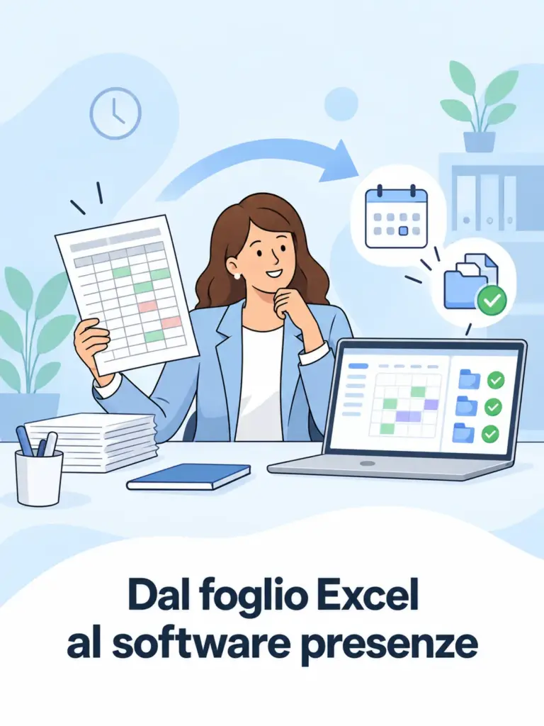 Foglio Presenze per PMI: Quando Passare da Excel a un Software Dedicato per la Gestione Presenze